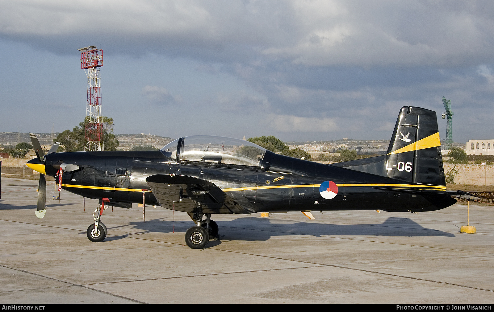 Aircraft Photo of L-06 | Pilatus PC-7 | Netherlands - Air Force | AirHistory.net #410585