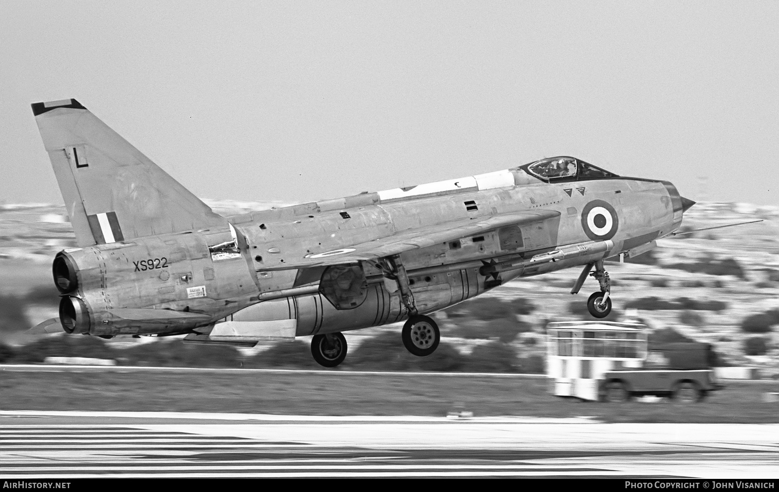 Aircraft Photo of XS922 | English Electric Lightning F6 | UK - Air Force | AirHistory.net #410598