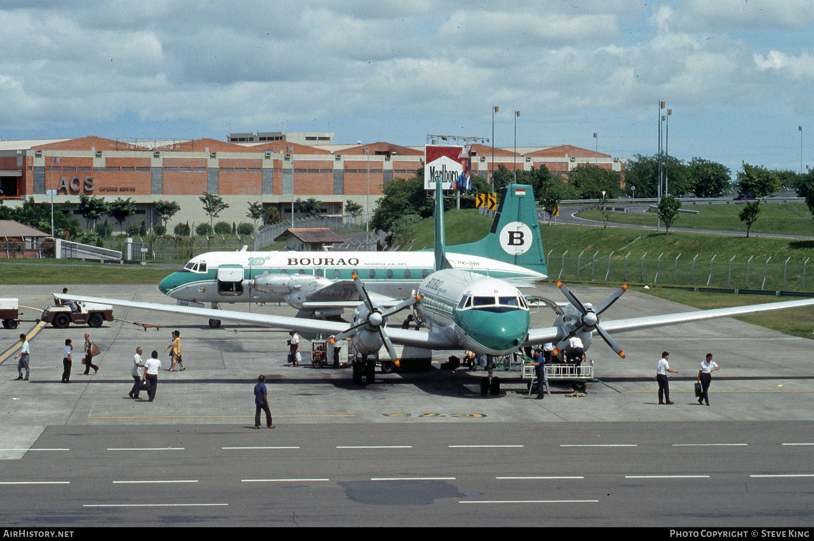 Aircraft Photo of PK-IHG | Hawker Siddeley HS-748 Srs2A/235 | Bouraq Indonesia Airlines | AirHistory.net #410600