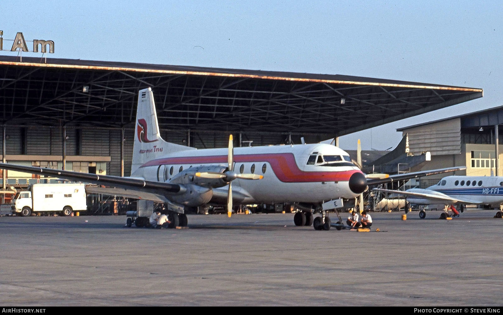 Aircraft Photo of HS-THE | Hawker Siddeley HS-748 Srs2/243 | Thai Airways | AirHistory.net #410607