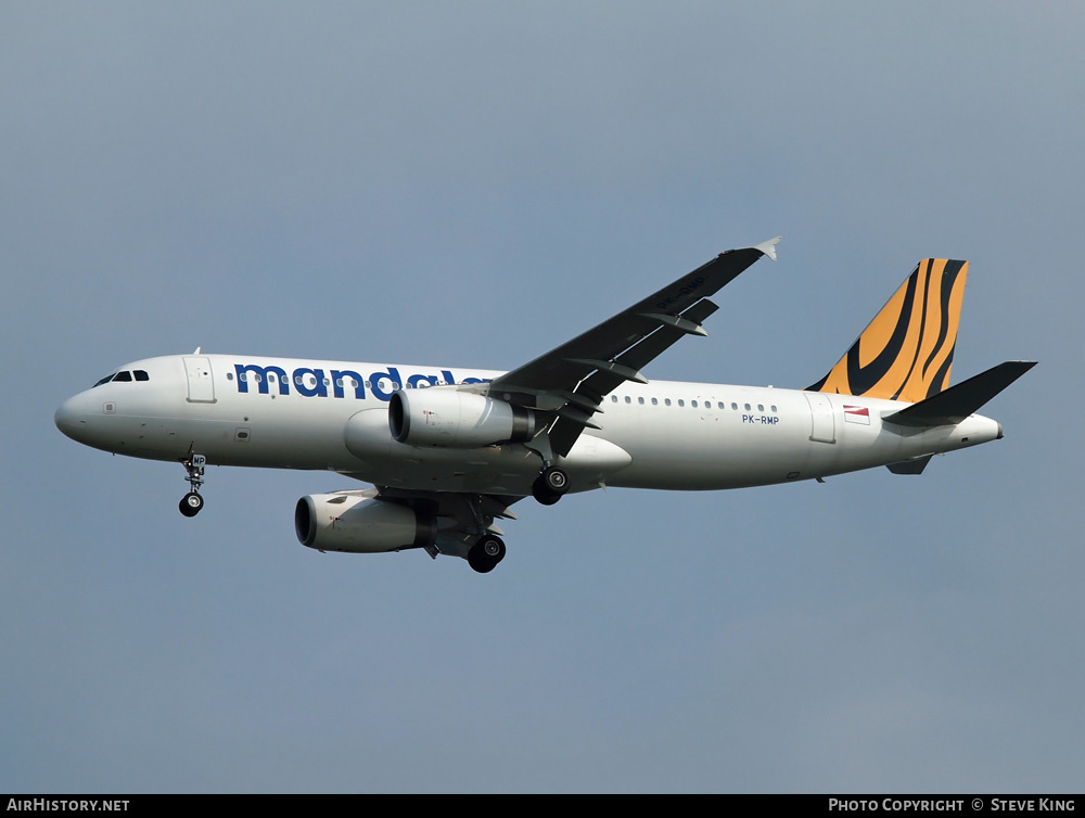 Aircraft Photo of PK-RMP | Airbus A320-232 | Mandala Airlines | AirHistory.net #410609
