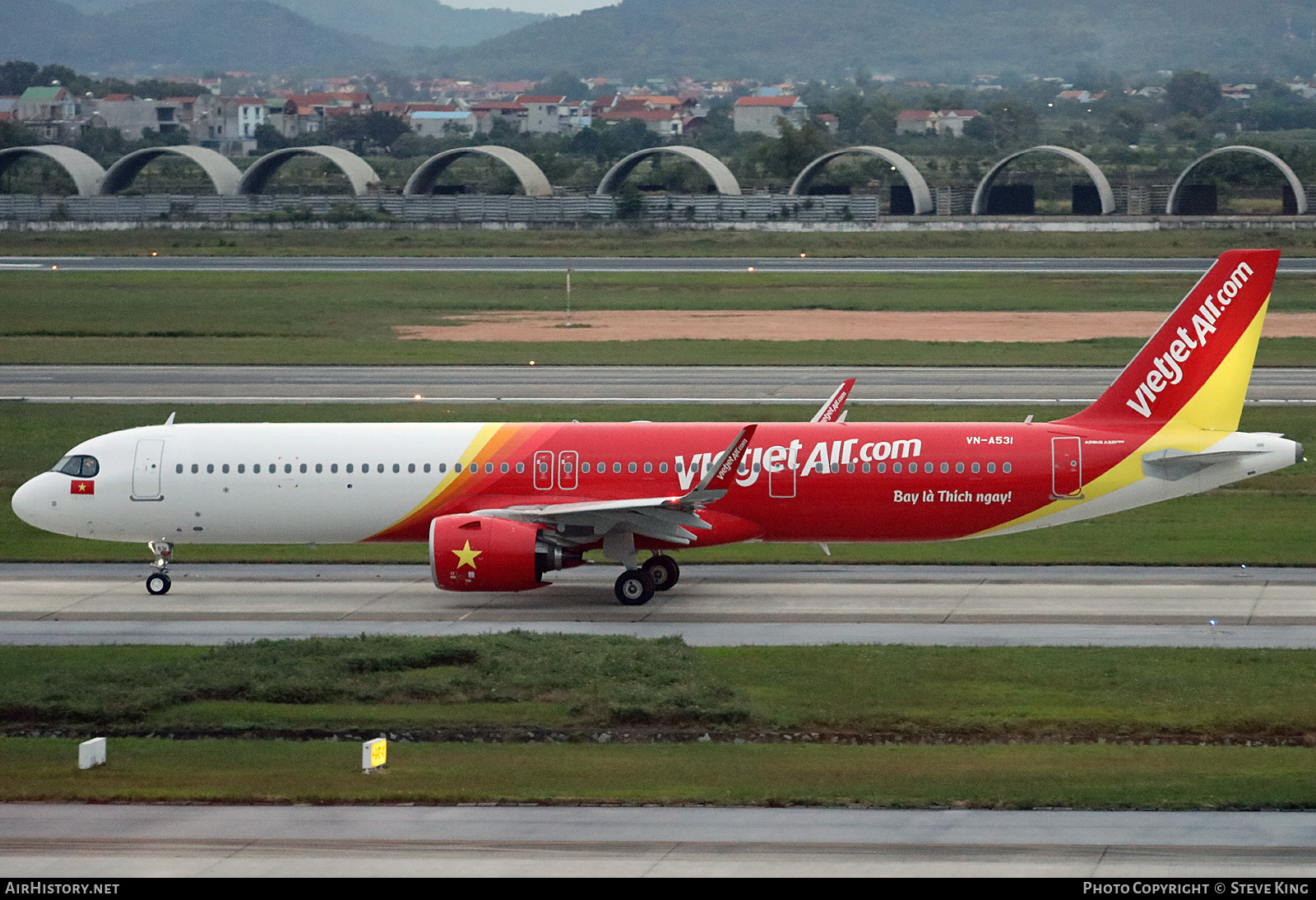 Aircraft Photo of VN-A531 | Airbus A321-271NX | VietJet Air | AirHistory.net #410617