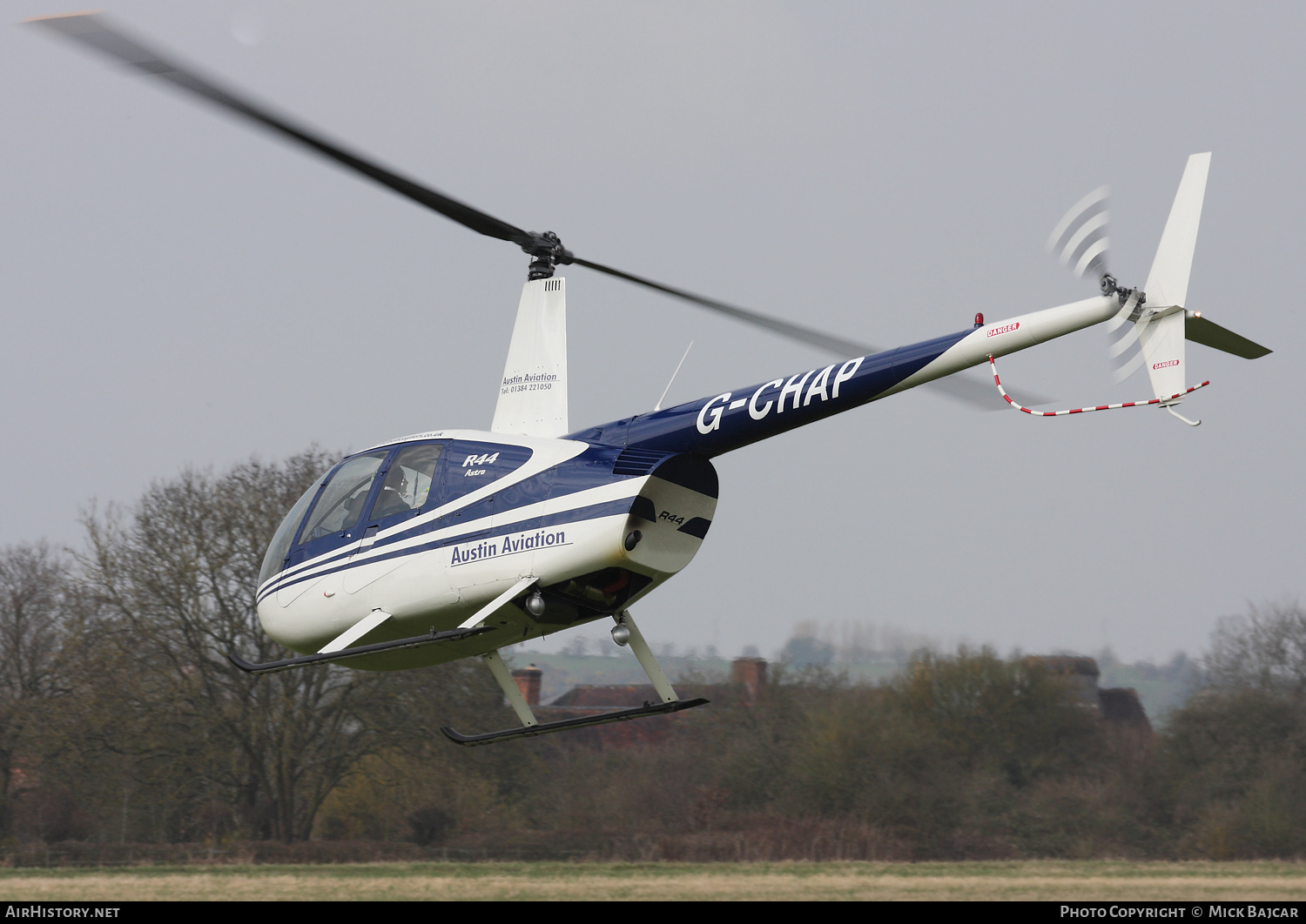 Aircraft Photo of G-CHAP | Robinson R-44 Astro | Austin Aviation | AirHistory.net #410631