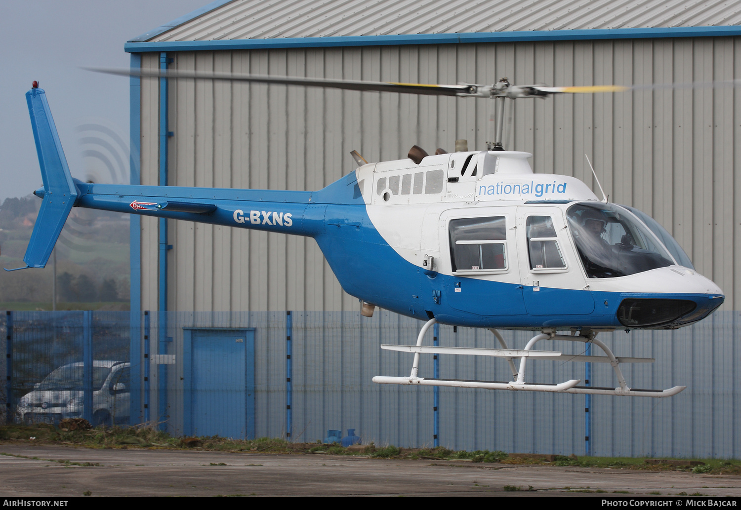 Aircraft Photo of G-BXNS | Bell 206B-3 JetRanger III | National Grid | AirHistory.net #410633
