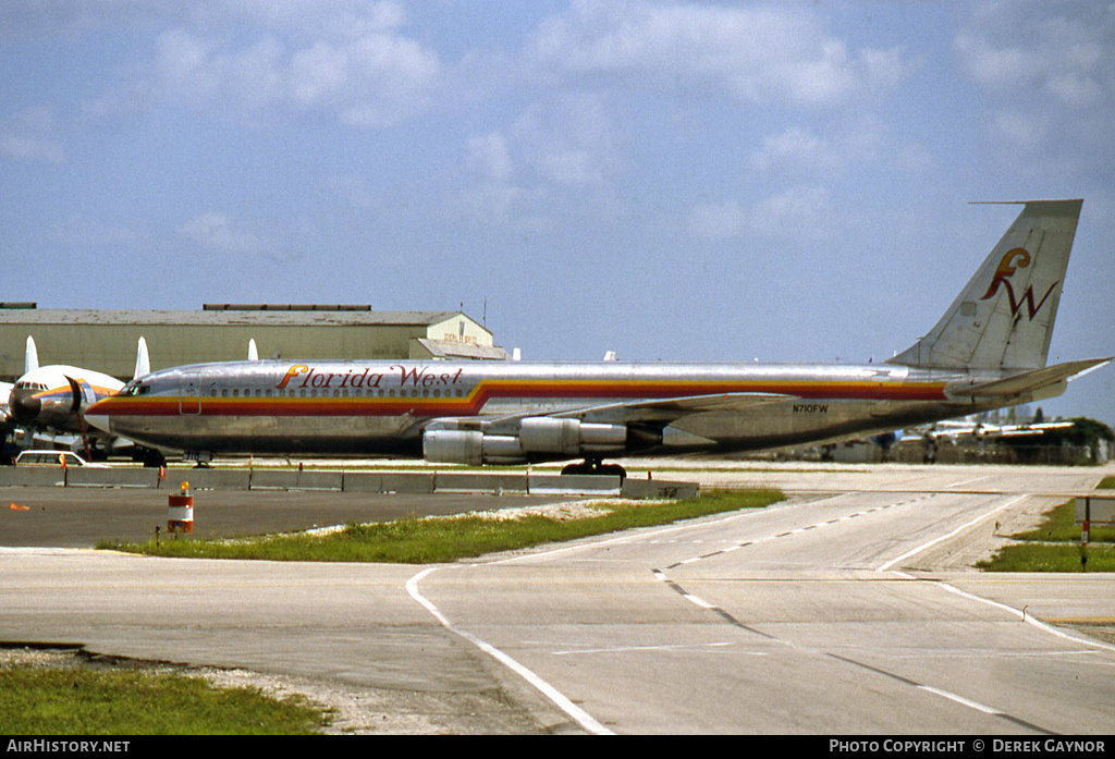 Aircraft Photo of N710FW | Boeing 707-321C | Florida West Airlines | AirHistory.net #410639