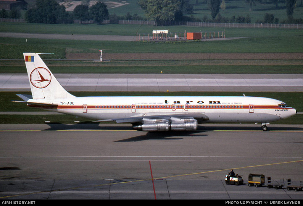 Aircraft Photo of YR-ABC | Boeing 707-3K1C | TAROM - Transporturile Aeriene Române | AirHistory.net #410640