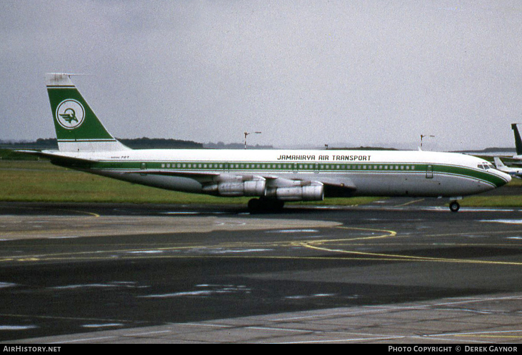 Aircraft Photo of 5A-DIY | Boeing 707-348C | Jamahiriya Air Transport | AirHistory.net #410644
