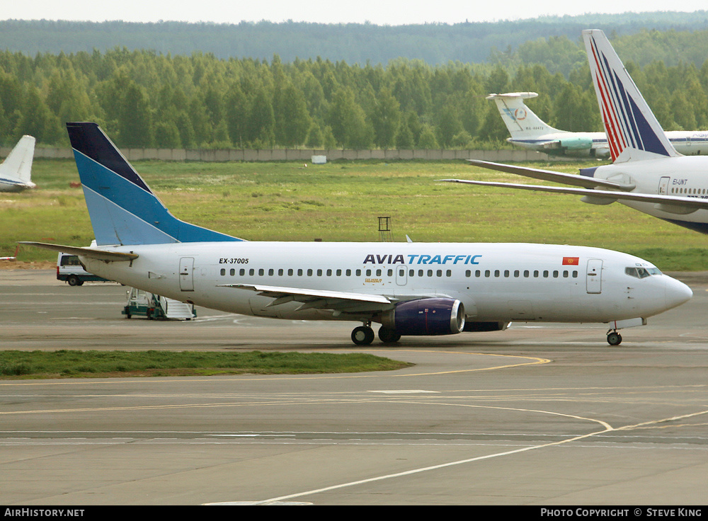 Aircraft Photo of EX-37005 | Boeing 737-3Y0 | Avia Traffic Company | AirHistory.net #410649
