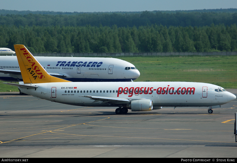 Aircraft Photo of EX-37402 | Boeing 737-42R | AirHistory.net #410650