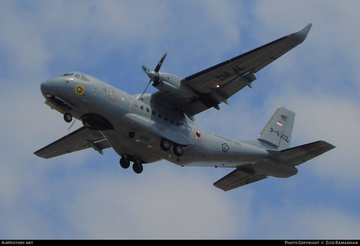 Aircraft Photo of P-8302 | CASA/IPTN CN235M-220 MPA | Indonesia - Navy | AirHistory.net #410665