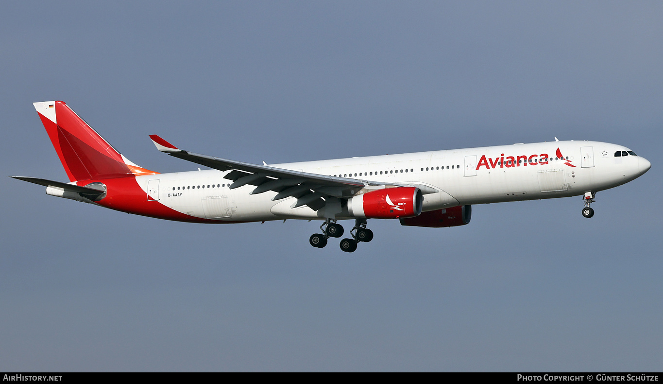 Aircraft Photo of D-AAAV | Airbus A330-343 | Avianca | AirHistory.net #410669