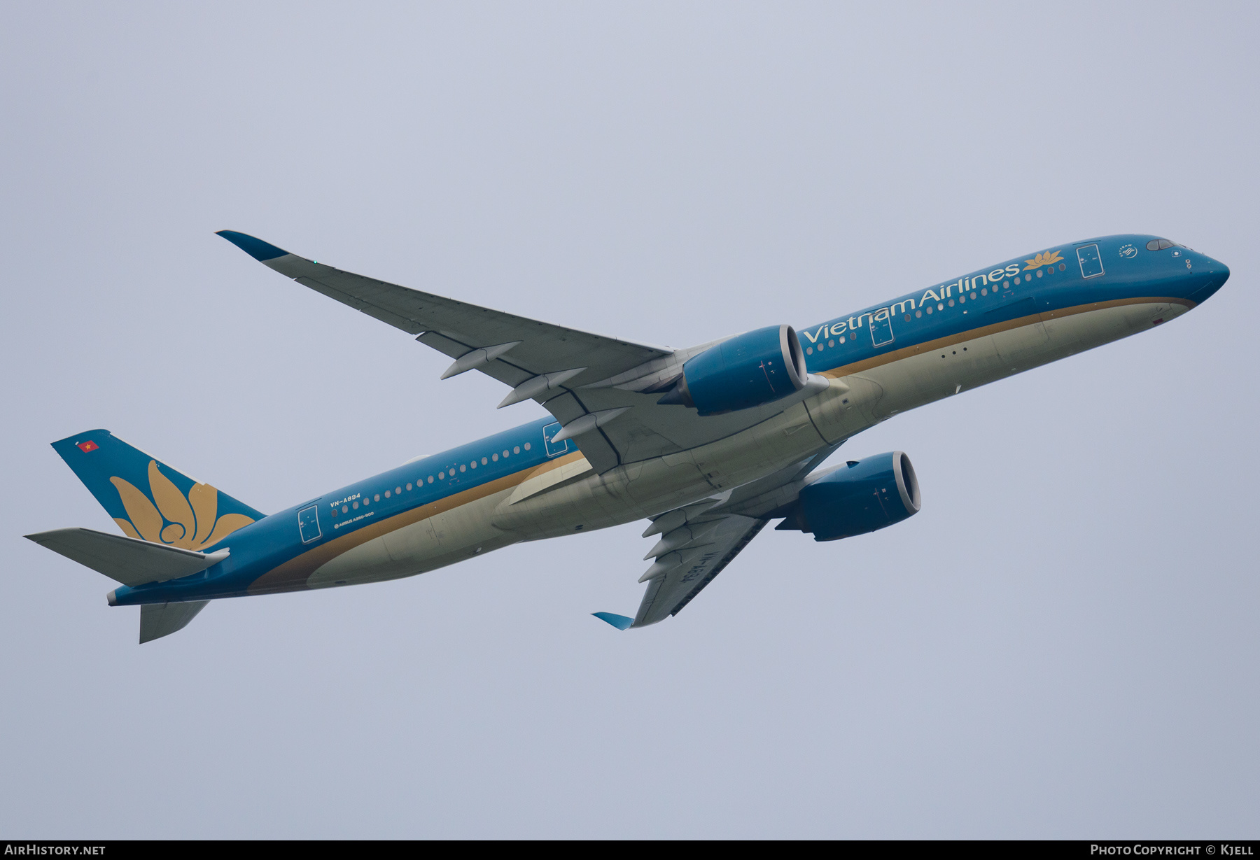 Aircraft Photo of VN-A894 | Airbus A350-941 | Vietnam Airlines | AirHistory.net #410683