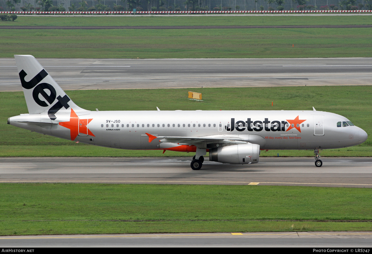 Aircraft Photo of 9V-JSO | Airbus A320-232 | Jetstar Airways | AirHistory.net #410696