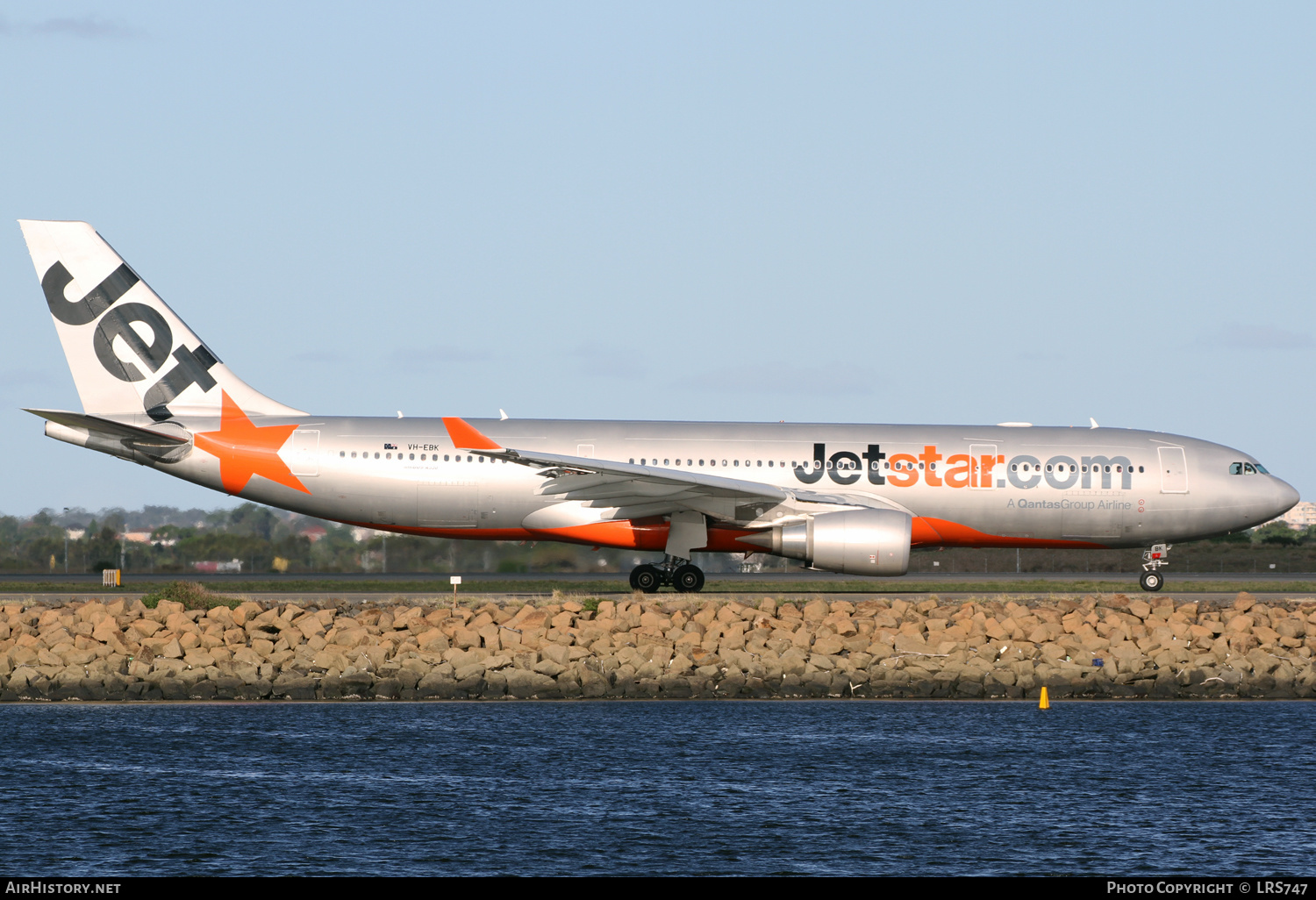 Aircraft Photo of VH-EBK | Airbus A330-202 | Jetstar Airways | AirHistory.net #410703