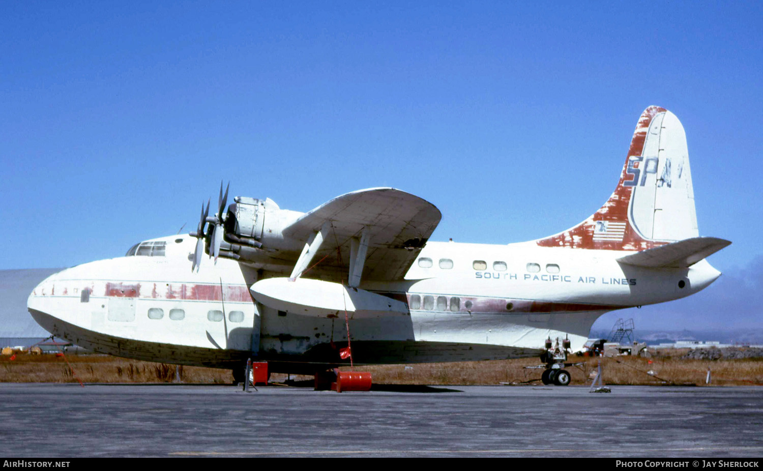 Aircraft Photo of N9946F | Short S.45 Solent 3 | South Pacific Air Lines - SPAL | AirHistory.net #410706