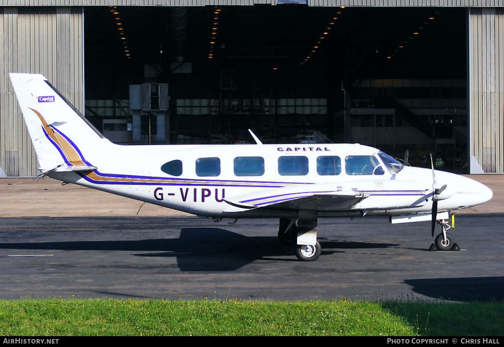 Aircraft Photo of G-VIPU | Piper PA-31-350 Chieftain | Capital Air Charter | AirHistory.net #410717