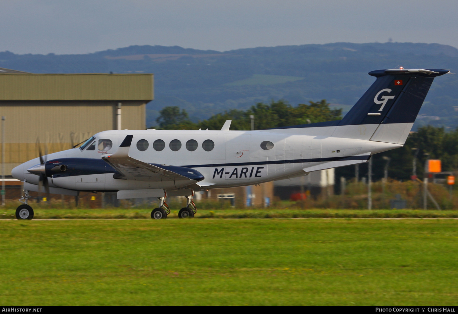 Aircraft Photo of M-ARIE | Hawker Beechcraft B200GT King Air | AirHistory.net #410737
