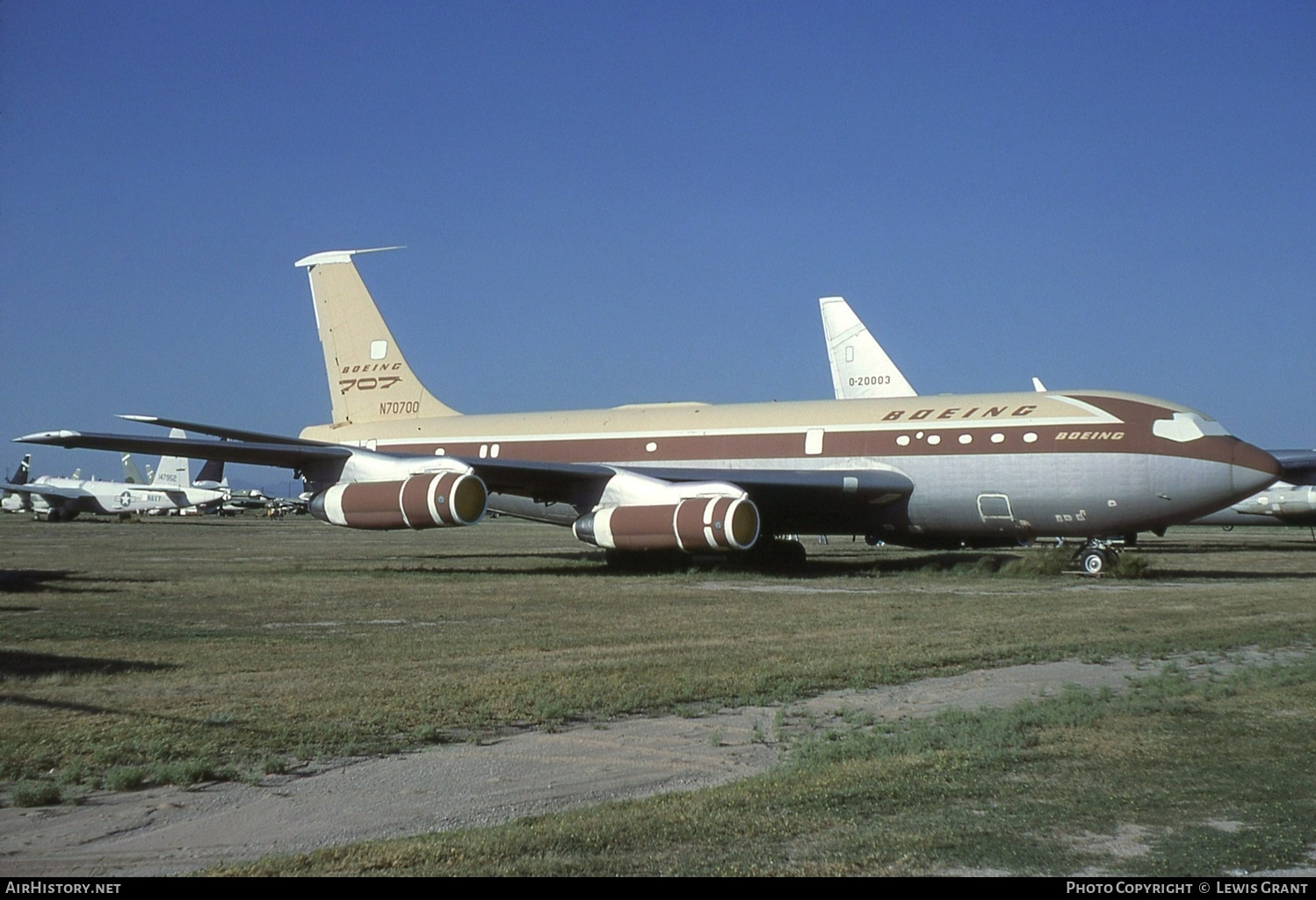 Aircraft Photo of N70700 | Boeing 367-80(B) | Boeing | AirHistory.net #410771