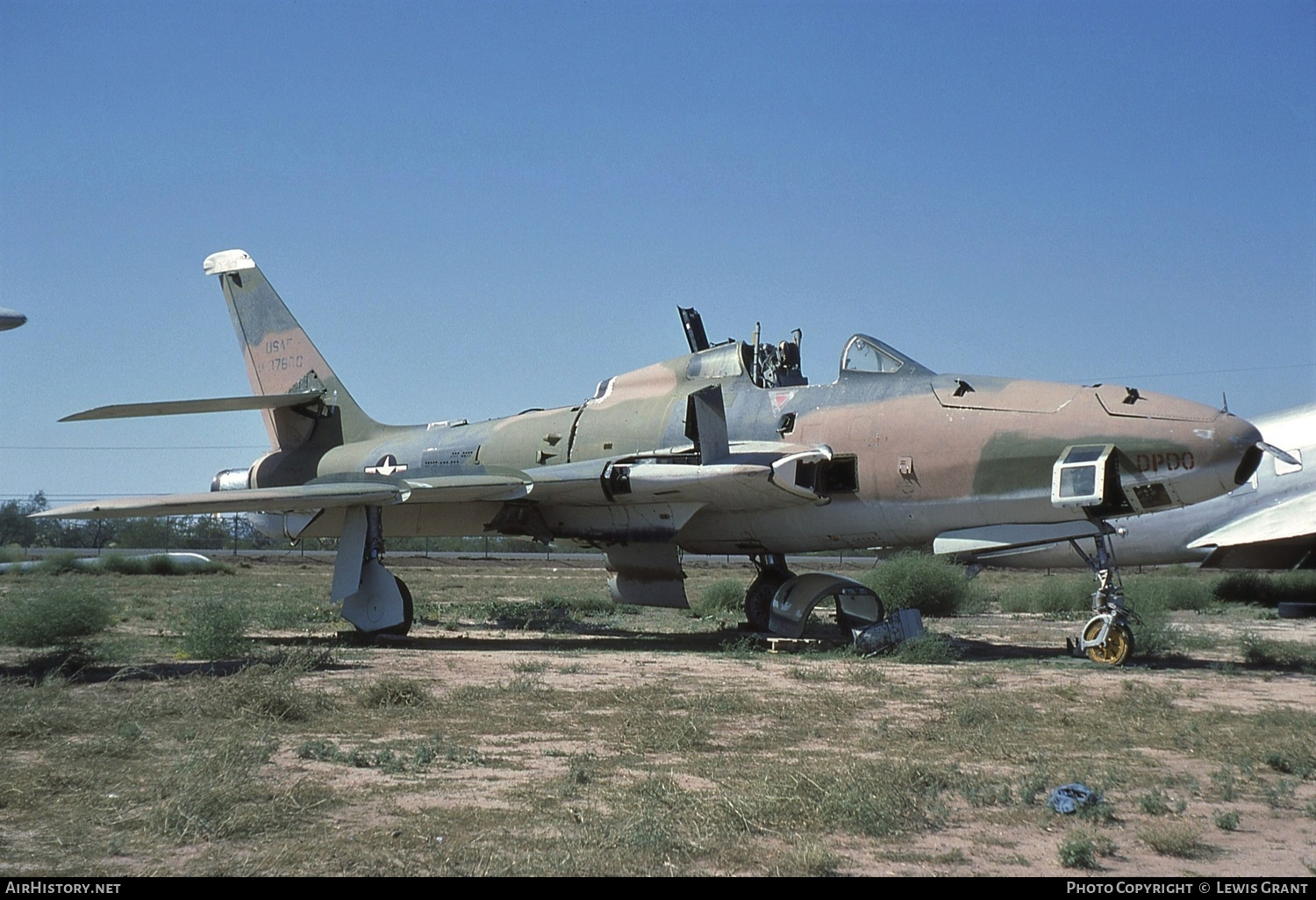 Aircraft Photo of 53-7600 / 0-37600 | Republic RF-84F Thunderflash | USA - Air Force | AirHistory.net #410797