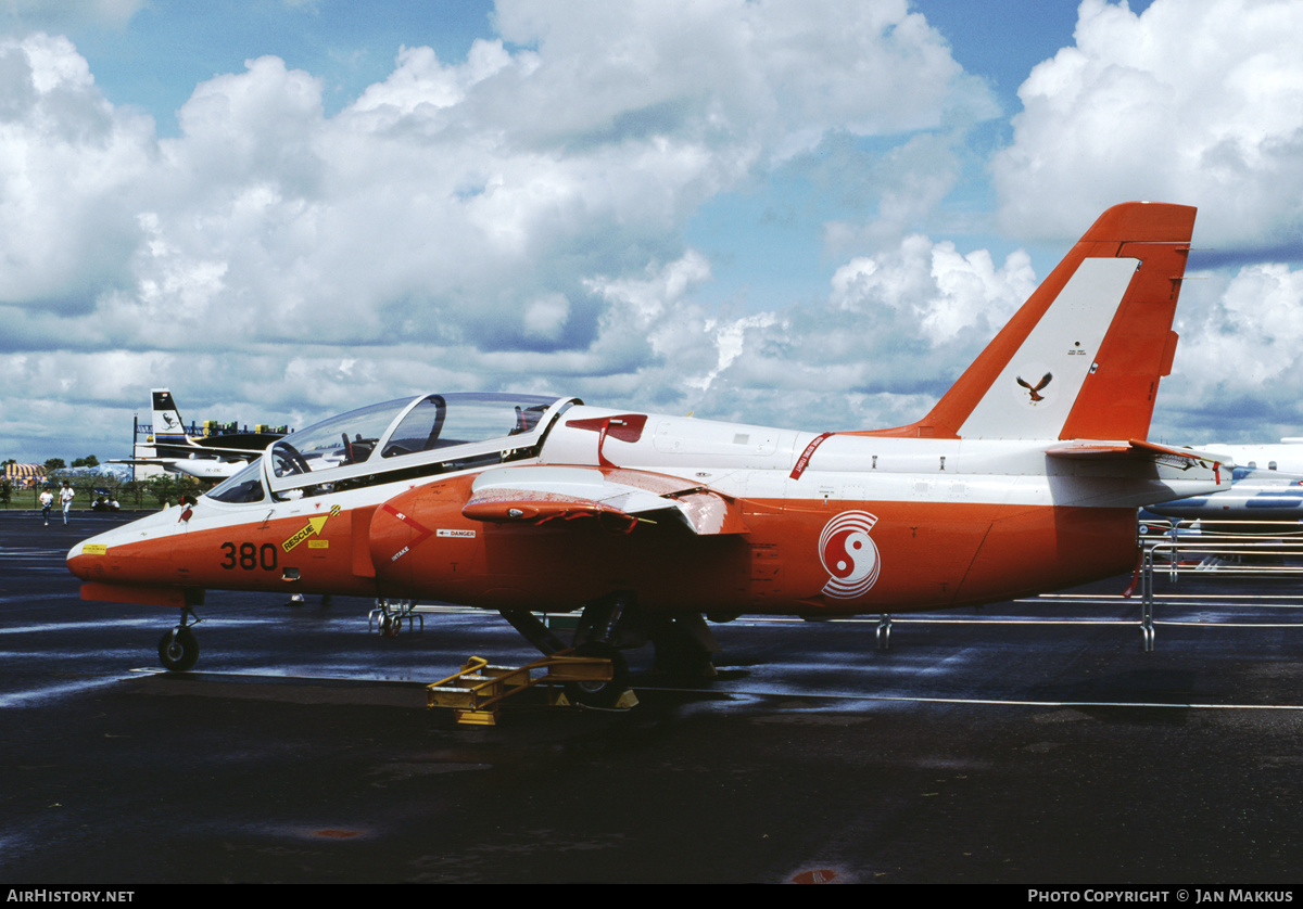 Aircraft Photo of 380 | SIAI-Marchetti S-211 | Singapore - Air Force | AirHistory.net #410815