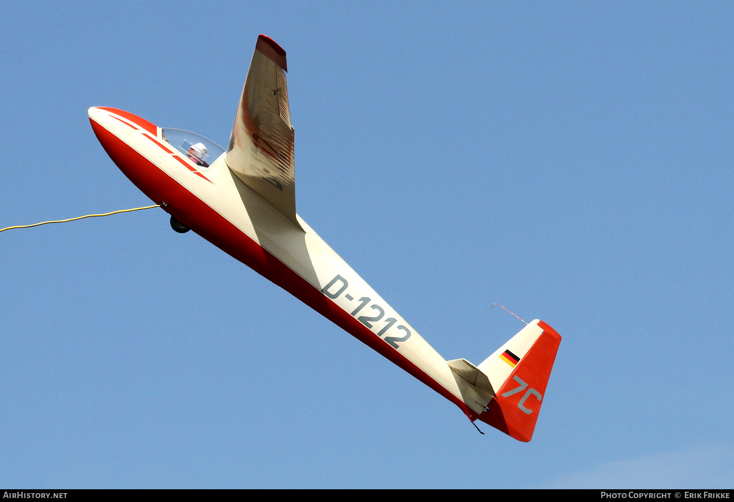 Aircraft Photo of D-1212 | Schleicher Ka-6CR Rhonsegler | AirHistory.net #410827