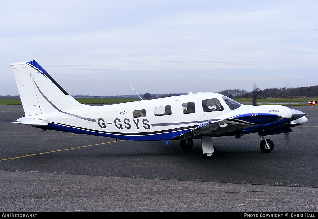 Aircraft Photo of G-GSYS | Piper PA-34-220T Seneca V | AirHistory.net #410841