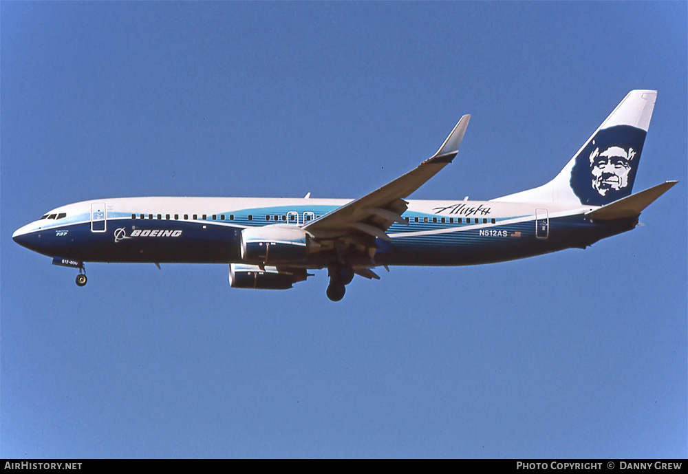 Aircraft Photo of N512AS | Boeing 737-890 | Alaska Airlines | AirHistory.net #410869