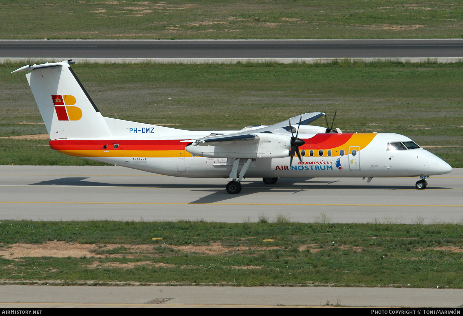 Aircraft Photo of PH-DMZ | Bombardier DHC-8-315Q Dash 8 | Iberia Regional | AirHistory.net #410870