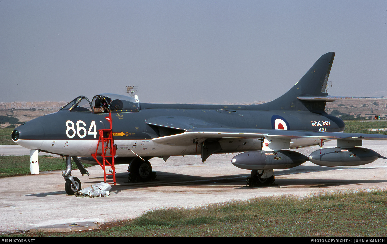 Aircraft Photo of XE689 | Hawker Hunter GA11 | UK - Navy | AirHistory.net #410880
