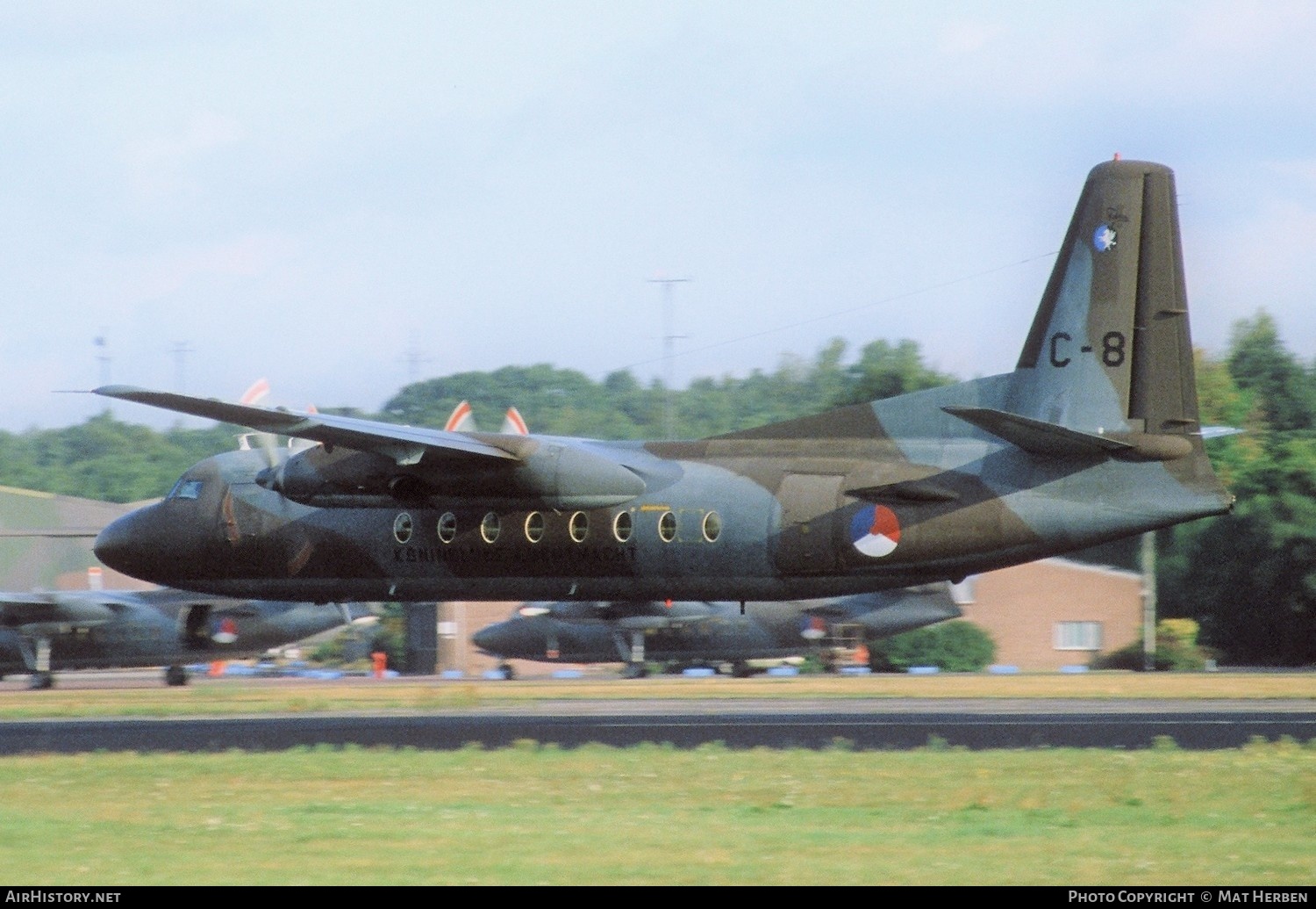 Aircraft Photo of C-8 | Fokker F27-300M Troopship | Netherlands - Air Force | AirHistory.net #410902