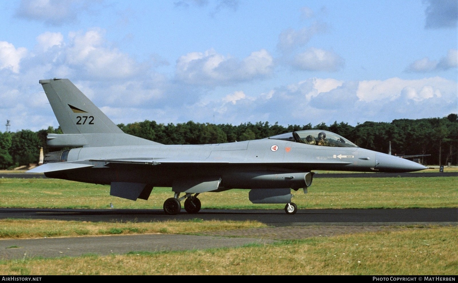Aircraft Photo of 272 | General Dynamics F-16A Fighting Falcon | Norway - Air Force | AirHistory.net #410903