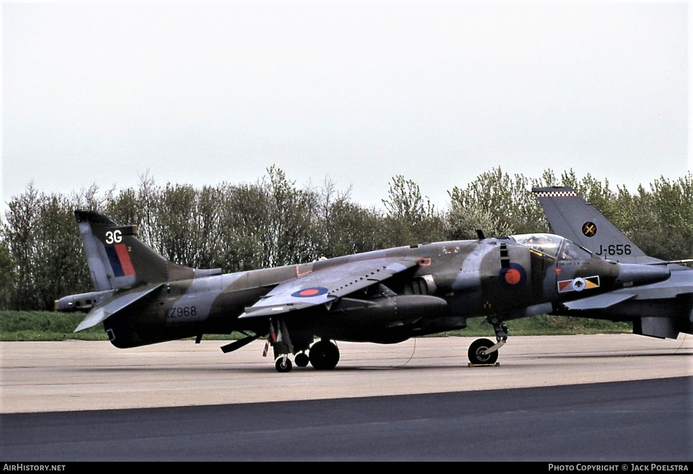 Aircraft Photo of XZ968 / 3G | Hawker Siddeley Harrier GR3 | UK - Air Force | AirHistory.net #410916