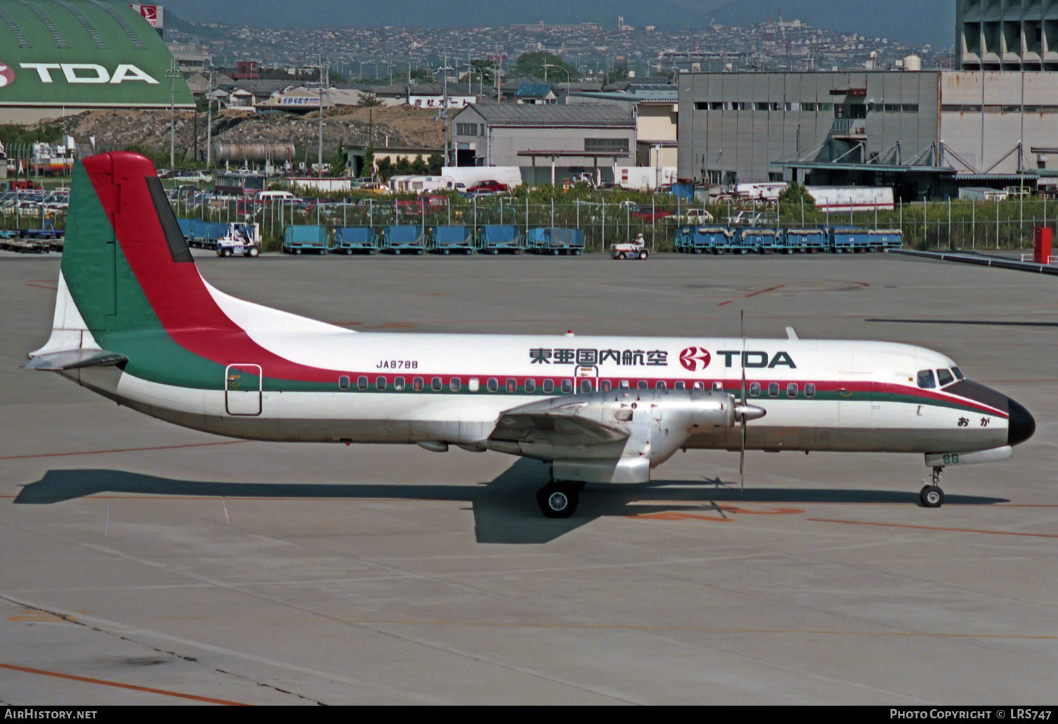 Aircraft Photo of JA8788 | NAMC YS-11A-500 | TDA - Toa Domestic Airlines | AirHistory.net #410943