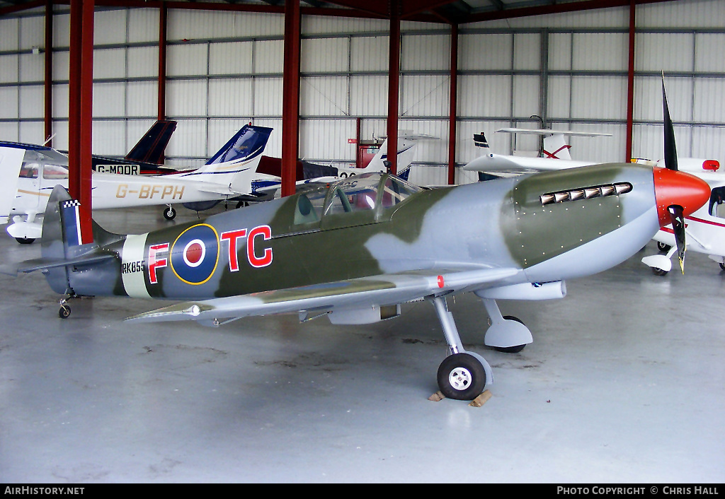 Aircraft Photo of G-PIXY / RK855 | Supermarine Aircraft Spitfire Mk26 | UK - Air Force | AirHistory.net #410964