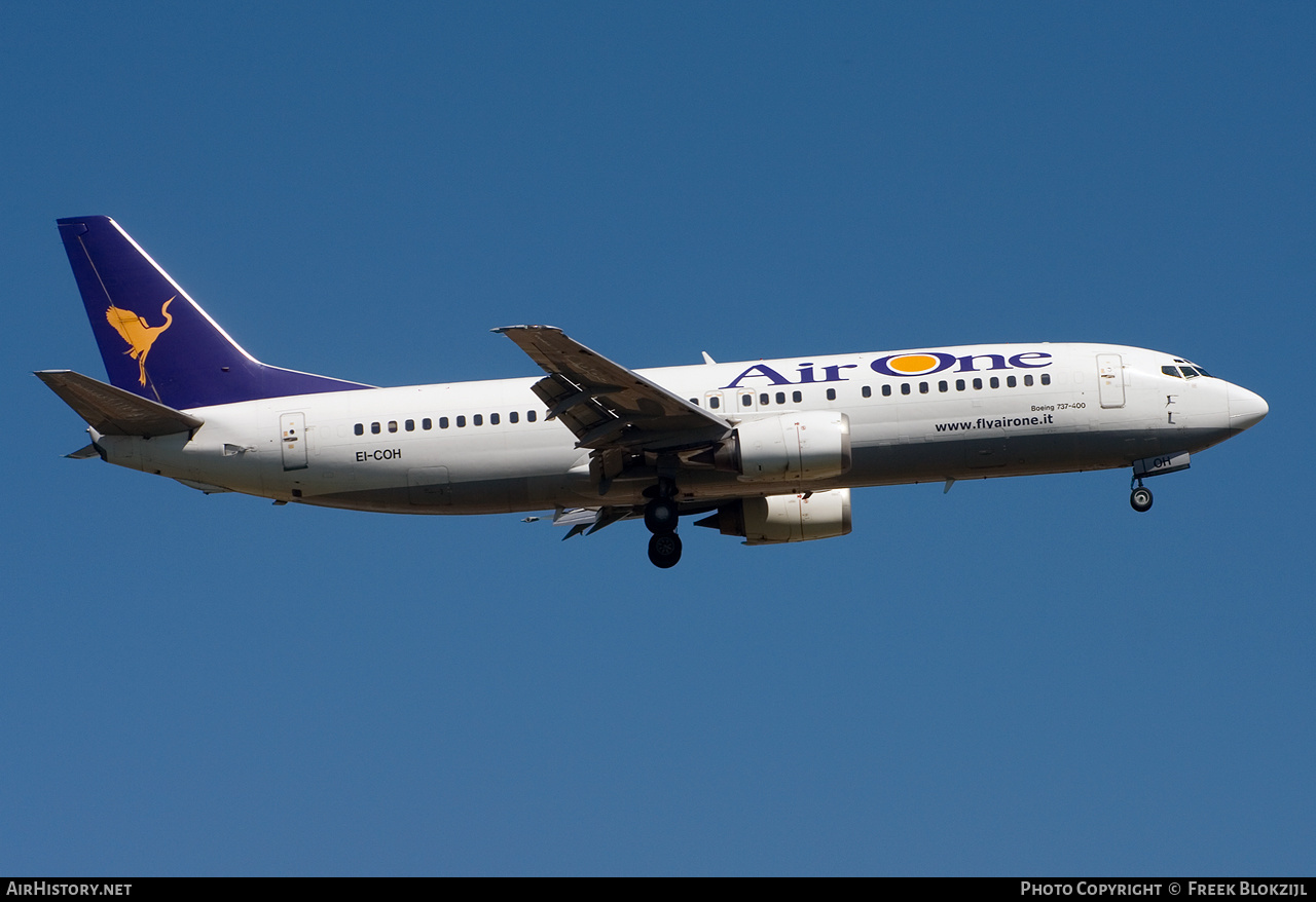 Aircraft Photo of EI-COH | Boeing 737-430 | Air One | AirHistory.net #410998
