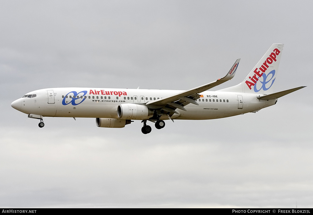 Aircraft Photo of EC-ISE | Boeing 737-85P | Air Europa | AirHistory.net #411035