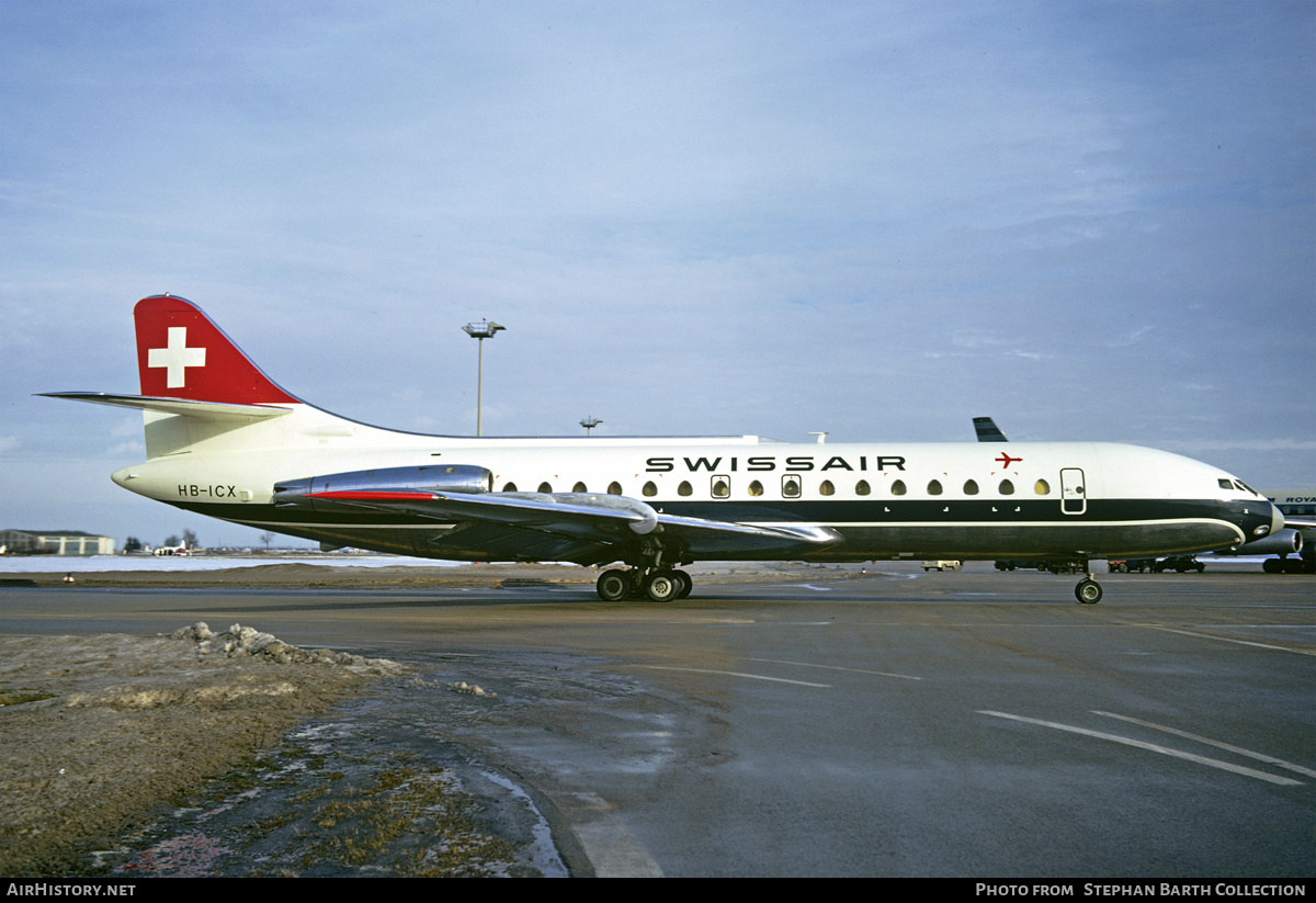 Aircraft Photo of HB-ICX | Sud SE-210 Caravelle III | Swissair | AirHistory.net #411052
