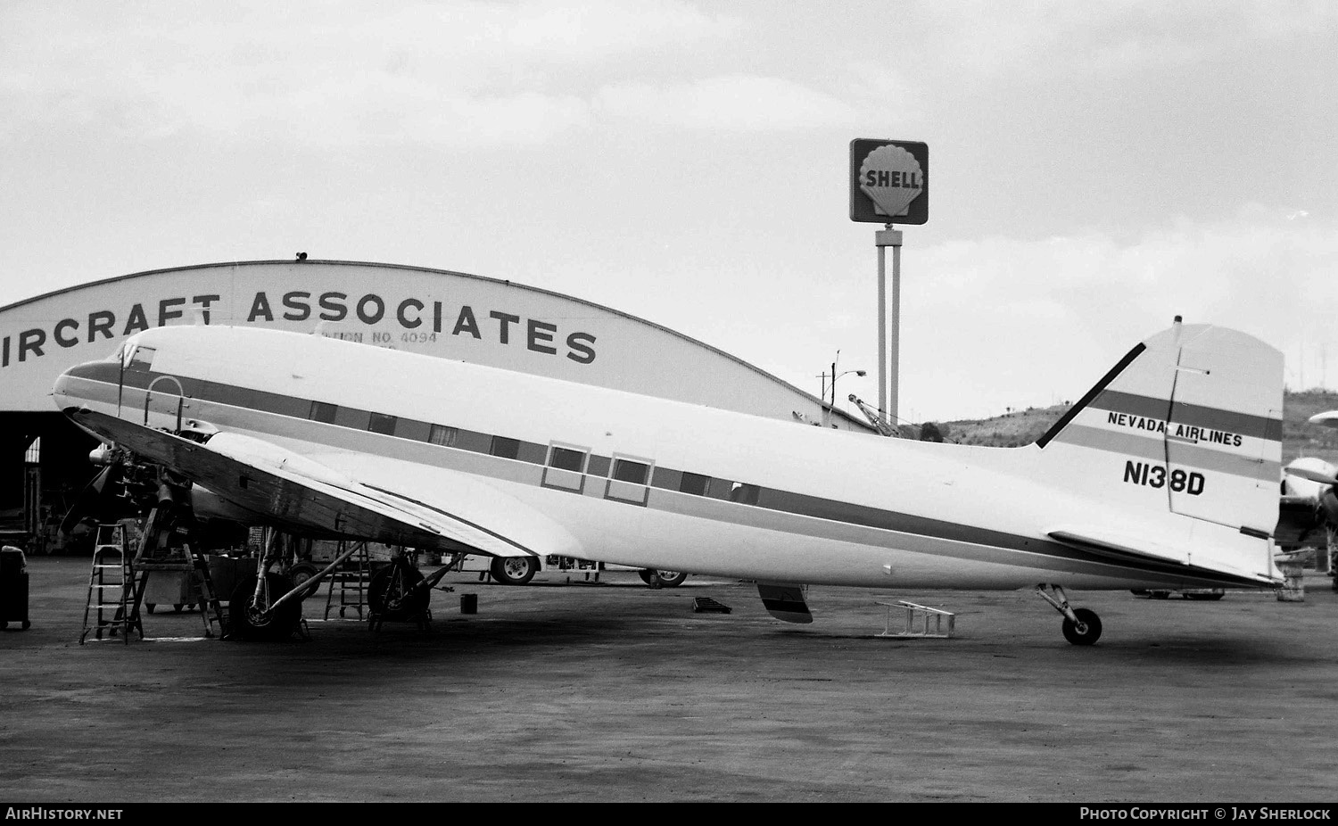 Aircraft Photo of N138D | Douglas DC-3-277C | Nevada Airlines | AirHistory.net #411055