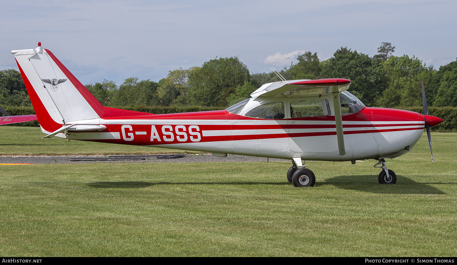 Aircraft Photo of G-ASSS | Cessna 172E Skyhawk | AirHistory.net #411067