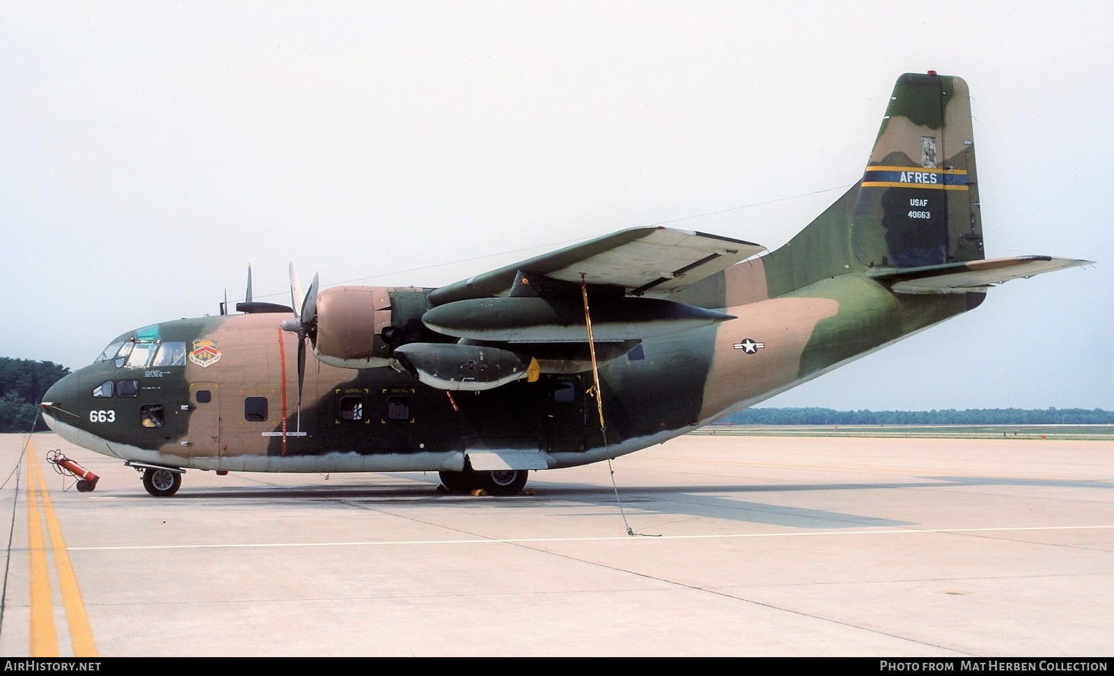 Aircraft Photo of 54-663 / 40663 | Fairchild C-123K Provider | USA - Air Force | AirHistory.net #411090