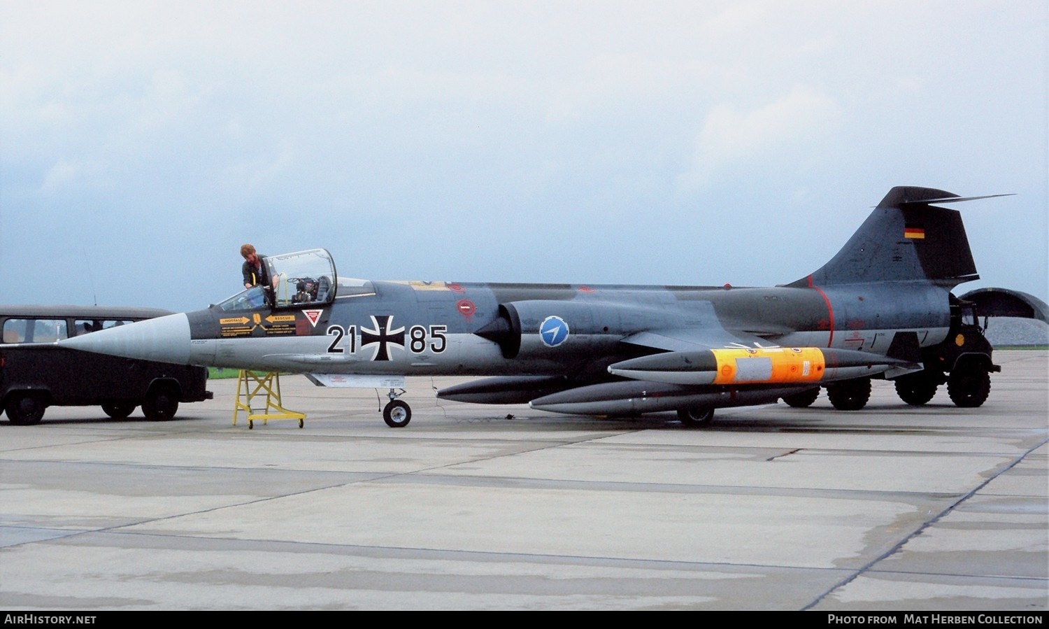 Aircraft Photo of 2185 | Lockheed F-104G Starfighter | Germany - Air Force | AirHistory.net #411111