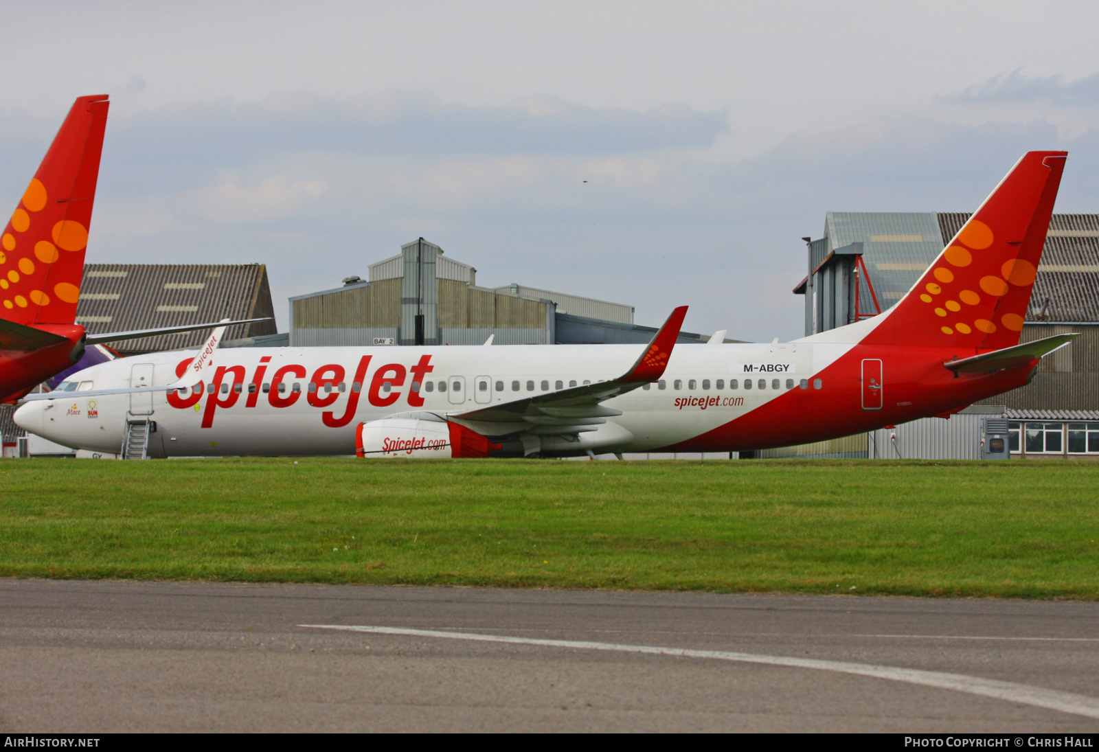 Aircraft Photo of M-ABGY | Boeing 737-8AS | SpiceJet | AirHistory.net #411116