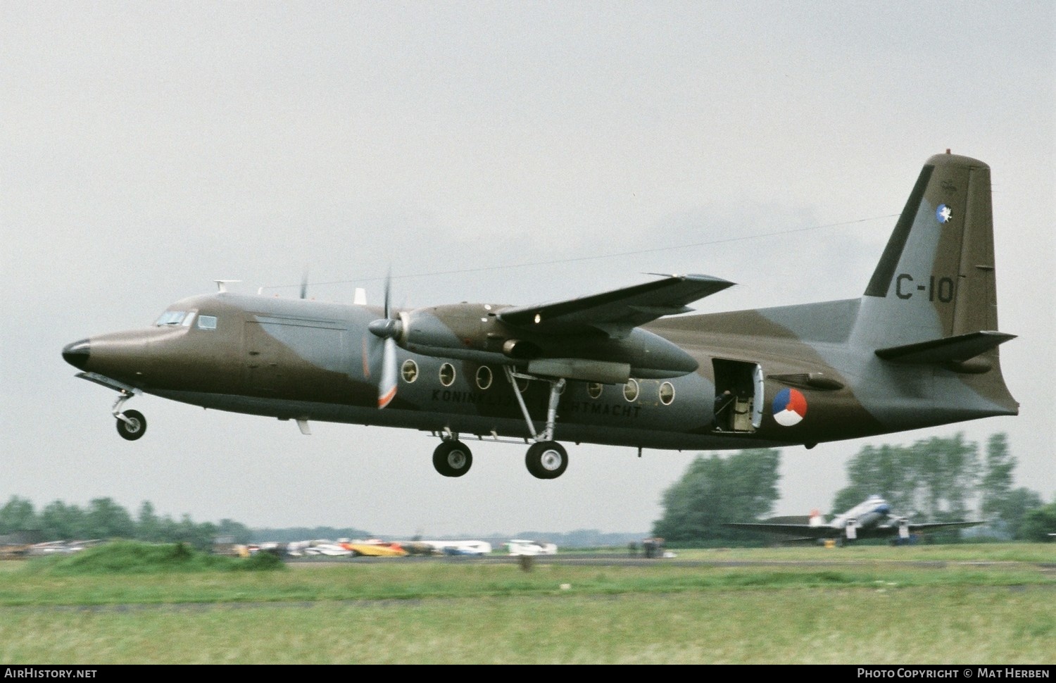 Aircraft Photo of C-10 | Fokker F27-300M Troopship | Netherlands - Air Force | AirHistory.net #411148