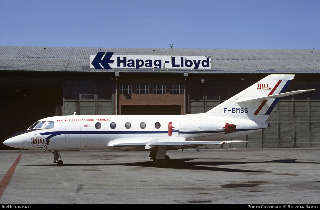 Aircraft Photo of F-BMSS | Dassault Falcon 20C | IGN - Institut Géographique National | AirHistory.net #411149