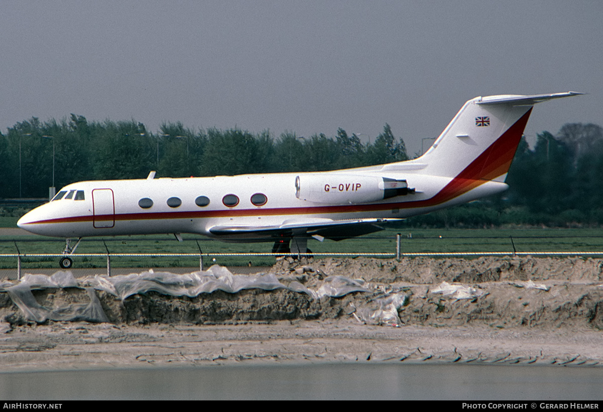 Aircraft Photo of G-OVIP | Grumman American G-1159 Gulfstream II | AirHistory.net #411156