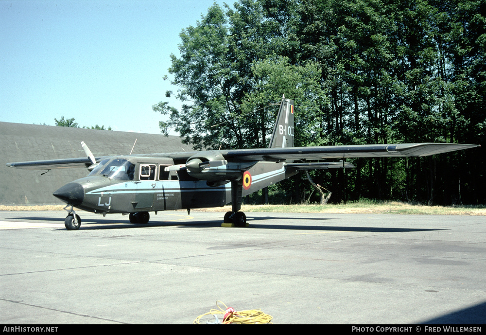 Aircraft Photo of B-10 | Britten-Norman BN-2A-20 Islander | Belgium - Army | AirHistory.net #411160