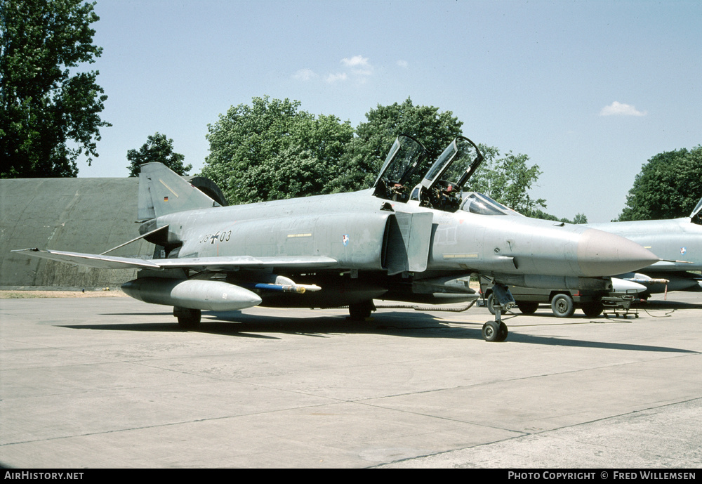 Aircraft Photo of 3803 | McDonnell Douglas F-4F Phantom II | Germany - Air Force | AirHistory.net #411161
