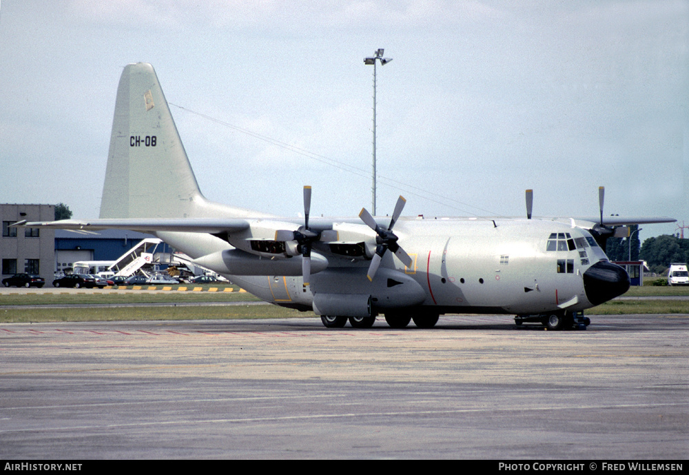 Aircraft Photo of CH-08 | Lockheed C-130H Hercules | Belgium - Air Force | AirHistory.net #411167