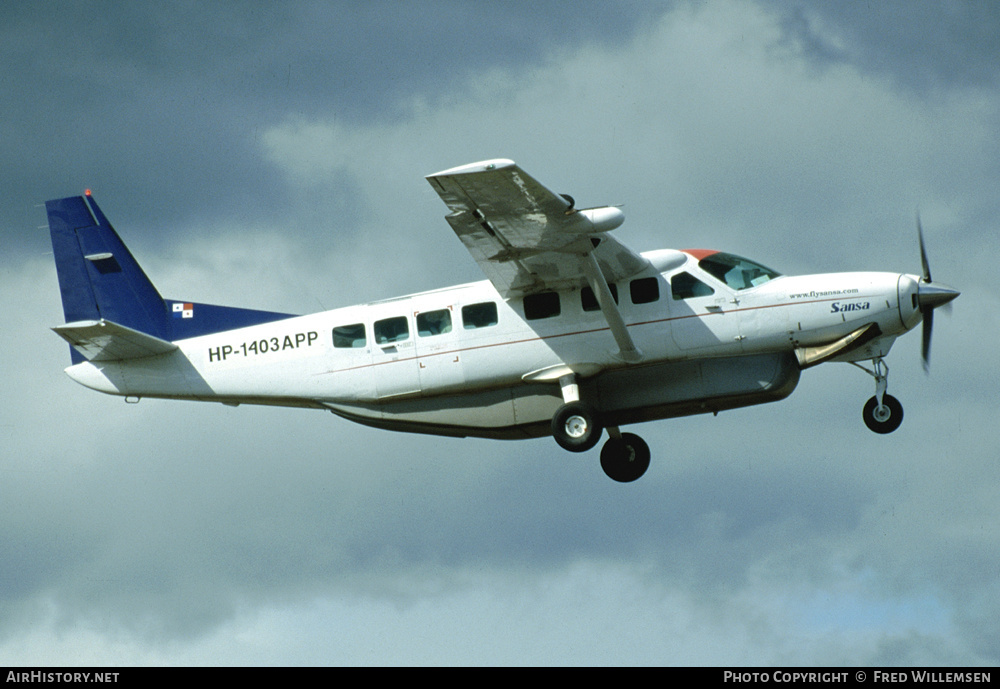 Aircraft Photo of HP-1403APP | Cessna 208B Grand Caravan | SANSA Regional - Servicios Aéreos Nacionales | AirHistory.net #411168