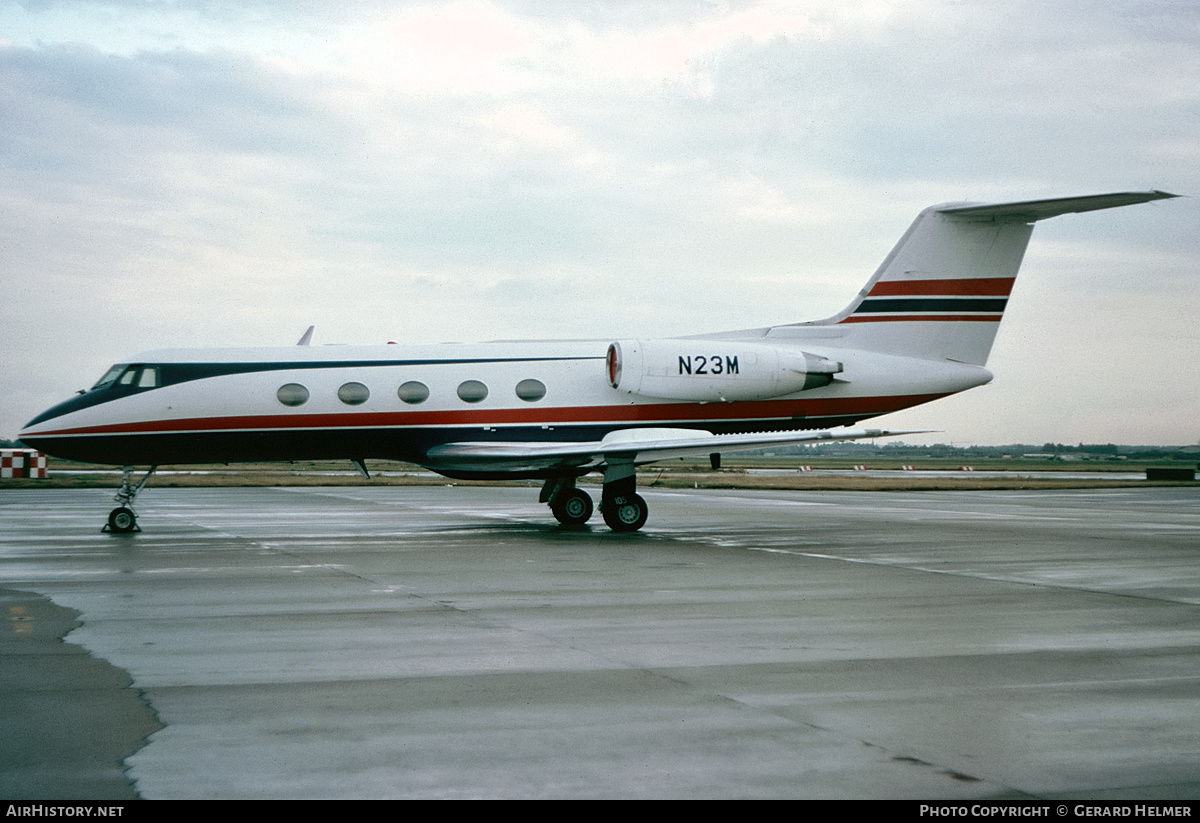 Aircraft Photo of N23M | Grumman American G-1159 Gulfstream II | AirHistory.net #411169